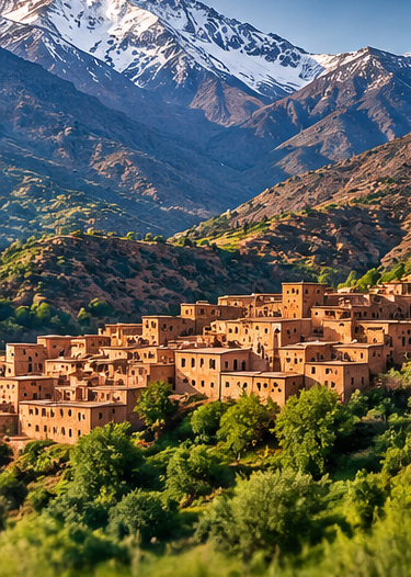 Atlas Mountains in Morocco