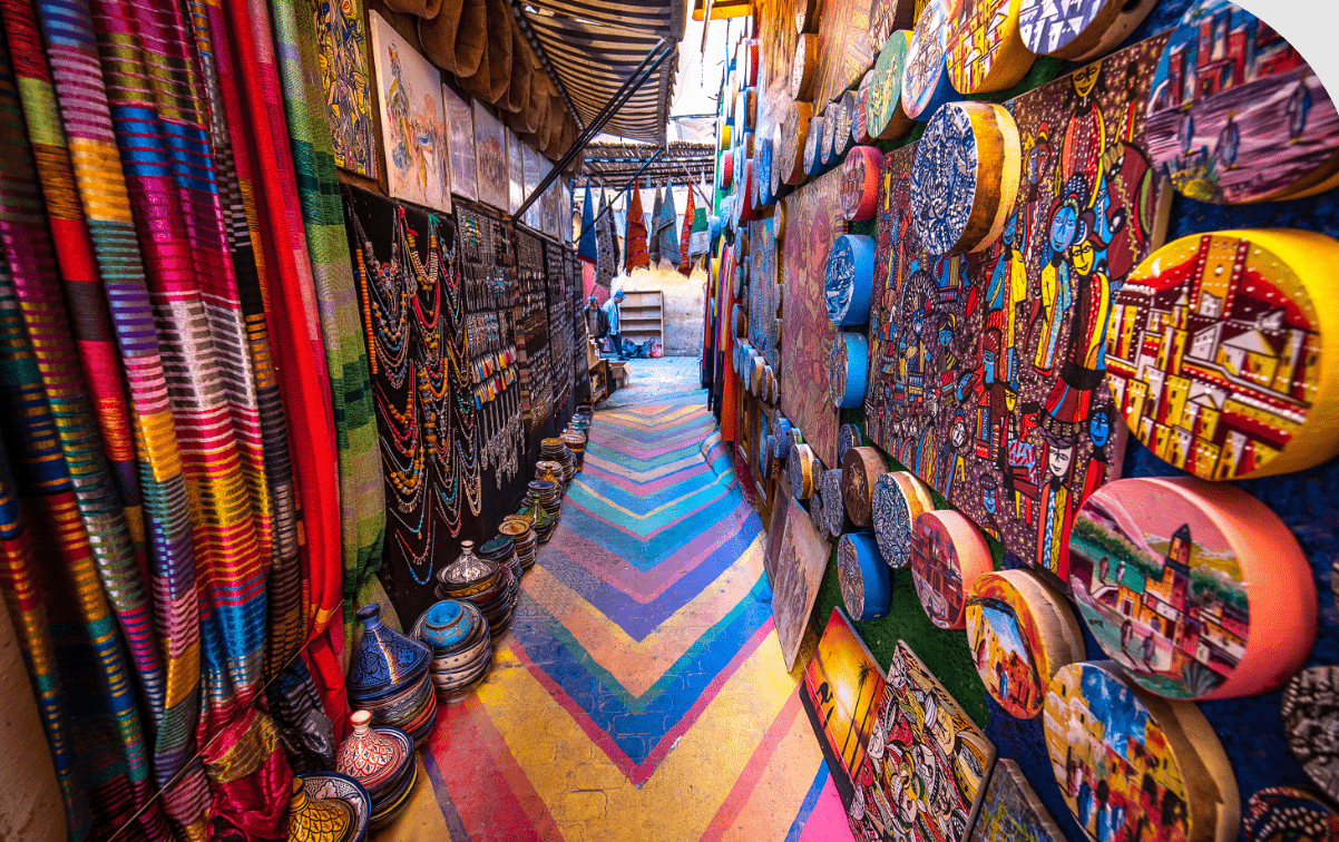 Traditional Moroccan architecture and cultural heritage